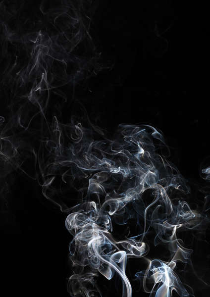 Smoke0281 - Free Background Texture - smoke plume incense black dark