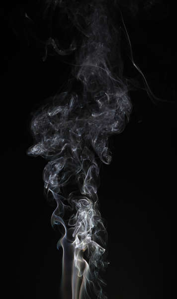 Smoke0285 - Free Background Texture - smoke plume incense black dark