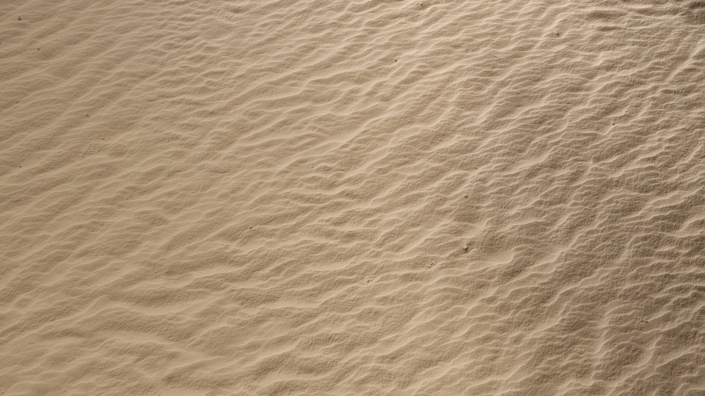 3d Scanned Dry Desert Sand 3 2x2 Meters
