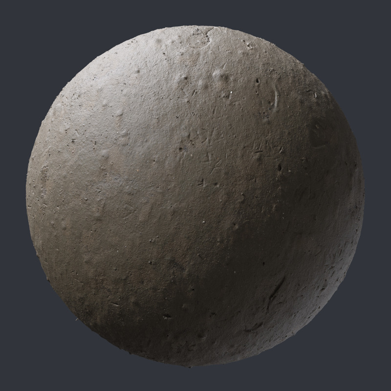 3D Scanned Muddy Sand - 2x2, 3x3 meters