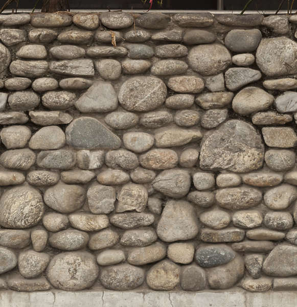 BrickRound0125 - Free Background Texture - stones round stacked south ...