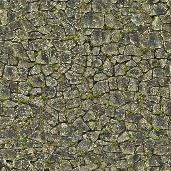 BrickRound0047 - Free Background Texture - brick medieval rounded green ...