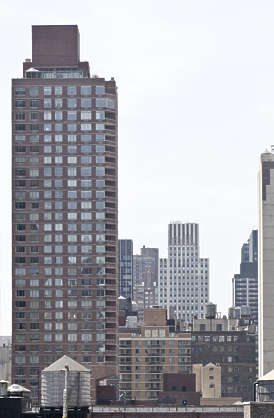 new york highrise city