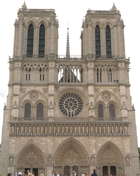 Notre Dame Paris Facade