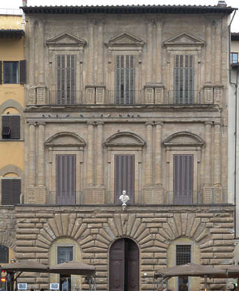 Medieval Building in Florence, Italy