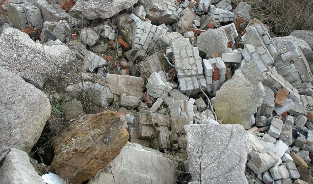 DebrisStone0005 - Free Background Texture - rubble debris bricks