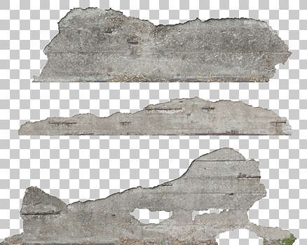 Concrete texture png, transparent background