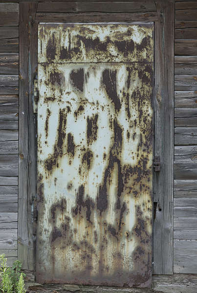 DoorsSingleRusted0092 - Free Background Texture - door single metal ...