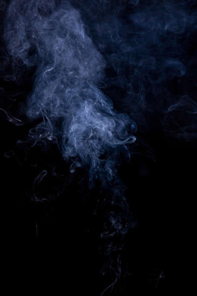 Smoke0319 - Free Background Texture - smoke plume incense blue black ...