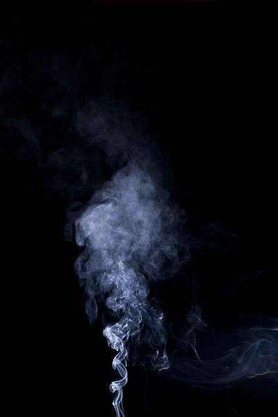 Smoke0347 - Free Background Texture - smoke plume incense blue black ...