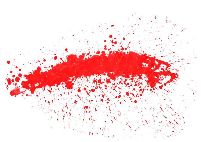 SplatterLong0006 - Free Background Texture - splatter long red