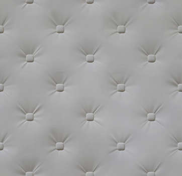 White leather texture with gold buttons, white leather background, gray  leather texture, HD wallpaper
