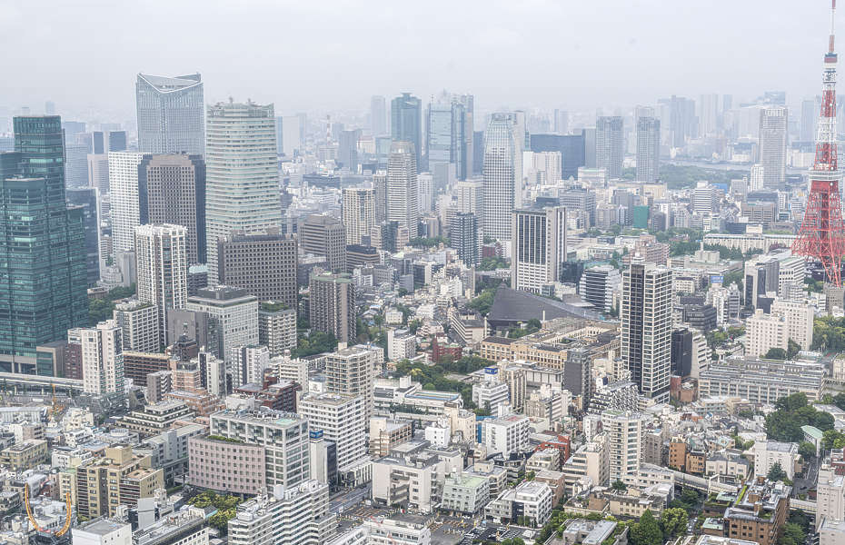 LandscapeCity0078 - Free Background Texture - japan tokyo aerial ...