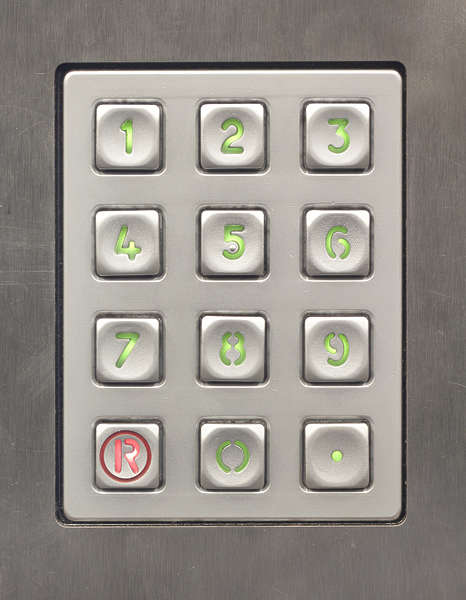 Buttons0189 - Free Background Texture - buttons keypad numbers green