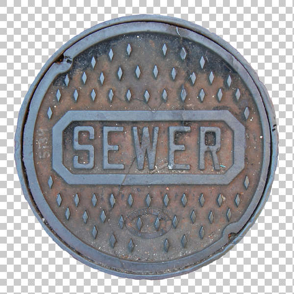 Sewer0078 - Free Background Texture - sewer lid round metal big manhole ...