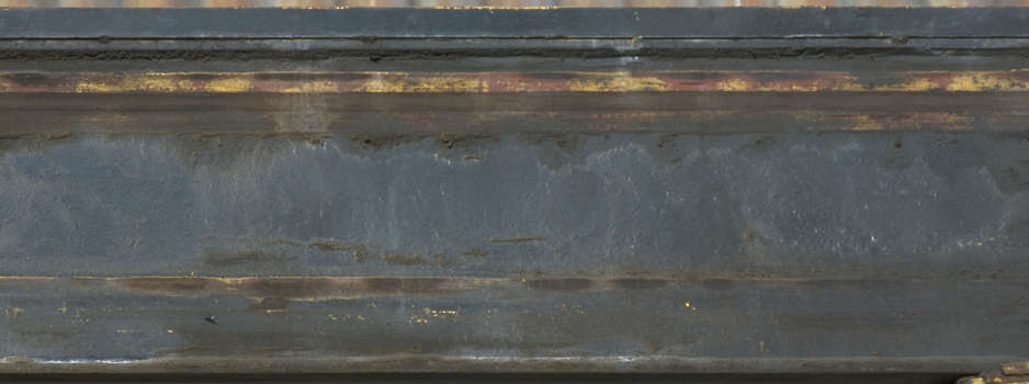 hand painted metal texture