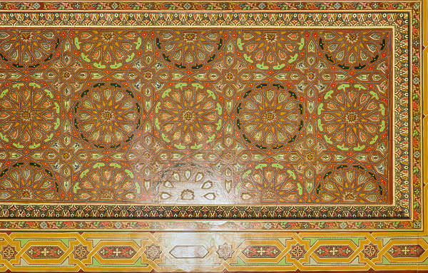 OrnamentsMoorishPainted0121 - Free Background Texture - morroco moorish ...