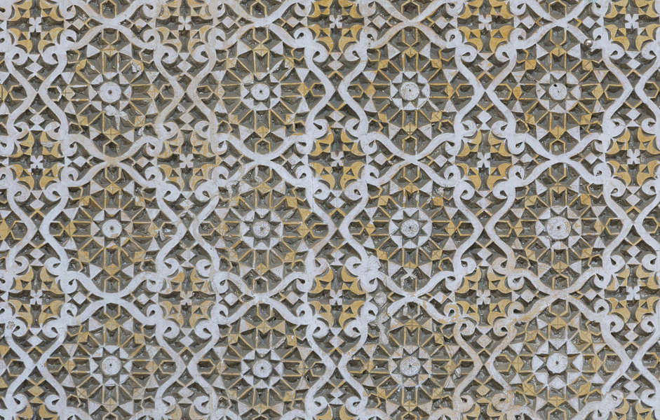 OrnamentsMoorishStucco0107 - Free Background Texture - morocco ornament