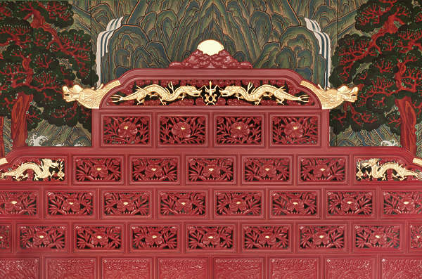 Orientalmurals0021 - Free Background Texture - South Korea Ornament 