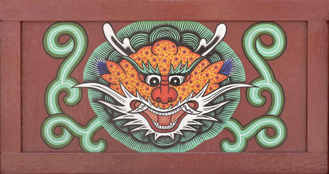 OrientalMurals0015 - Free Background Texture - south korea ornament