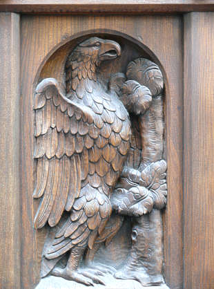 Reliefs0159 - Free Background Texture - ornament panel relief eagle ...