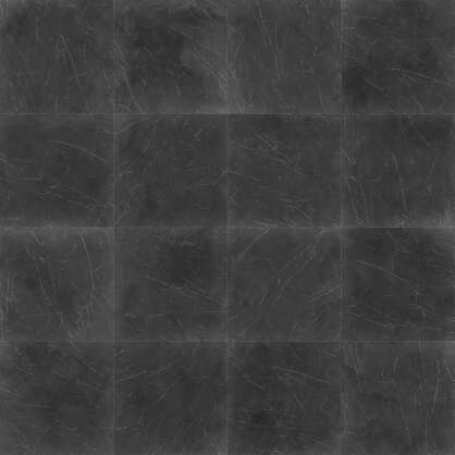 Black Marble Square Tiles - PBR0437