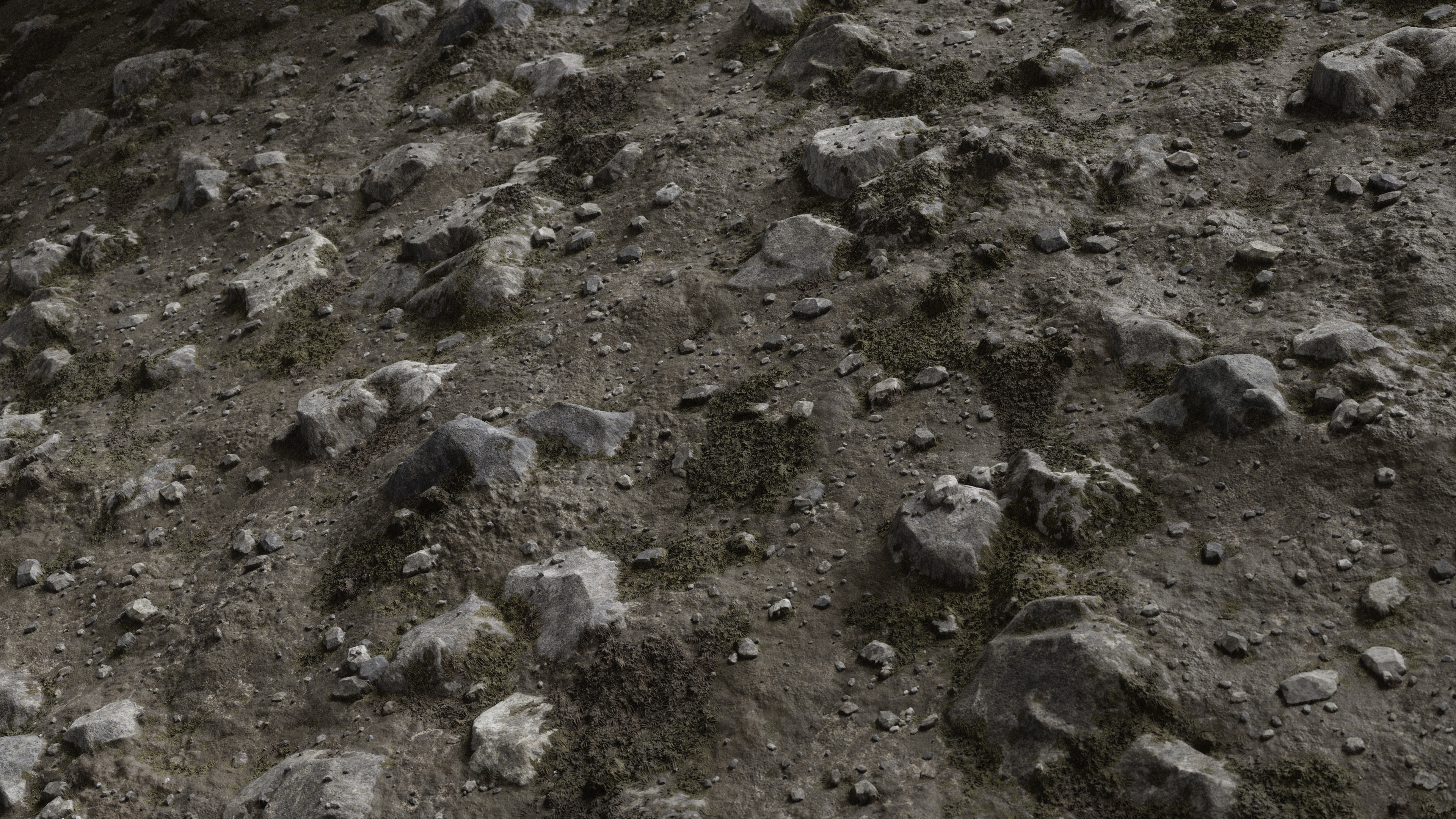 Iceland Rock Soil Gravel Ground - PBR0423