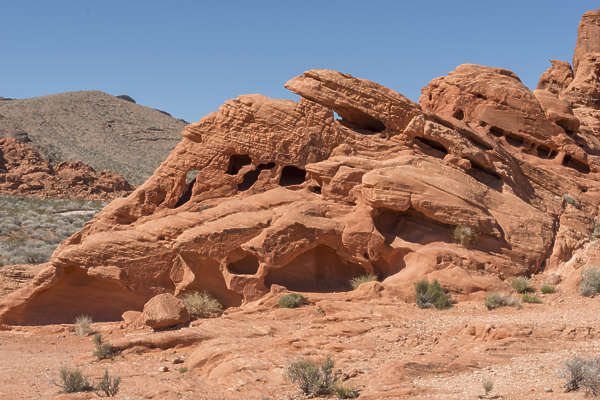 RockFormationsSmall0161 - Free Background Texture - usa desert arid ...