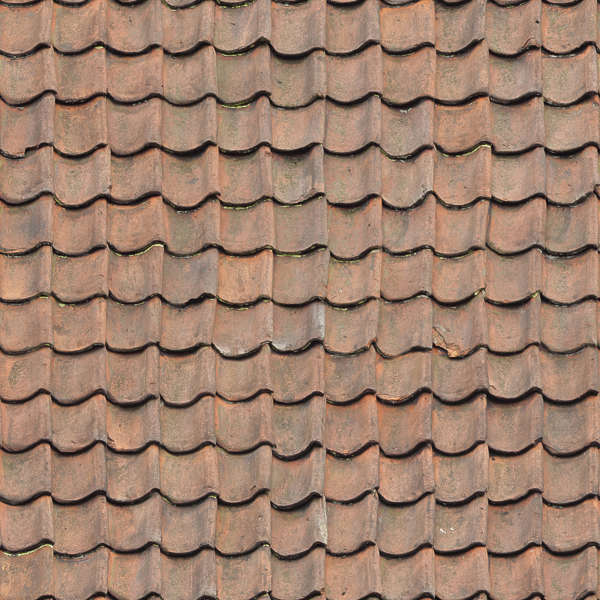 RooftilesCeramicOld0100 - Free Background Texture - roofing rooftiles ...