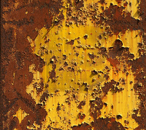 RustPaint0231 - Free Background Texture - rust paint rusted yellow brown