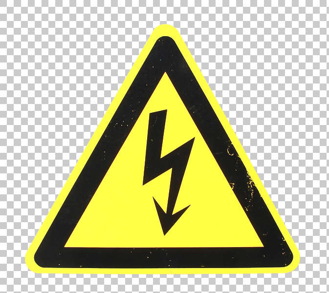 Download SignsElectricity0017 - Free Background Texture - sign warning electricity isolated alpha masked