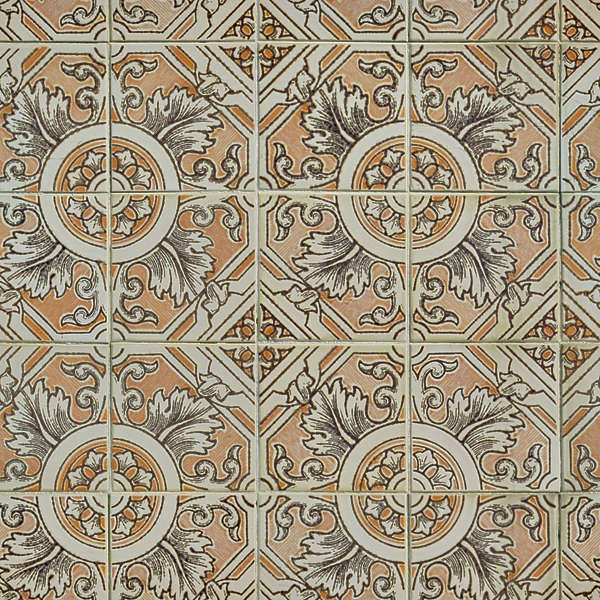 TilesPatterned0262 - Free Background Texture - tiles ornament ...