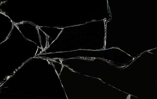 transparent broken glass texture